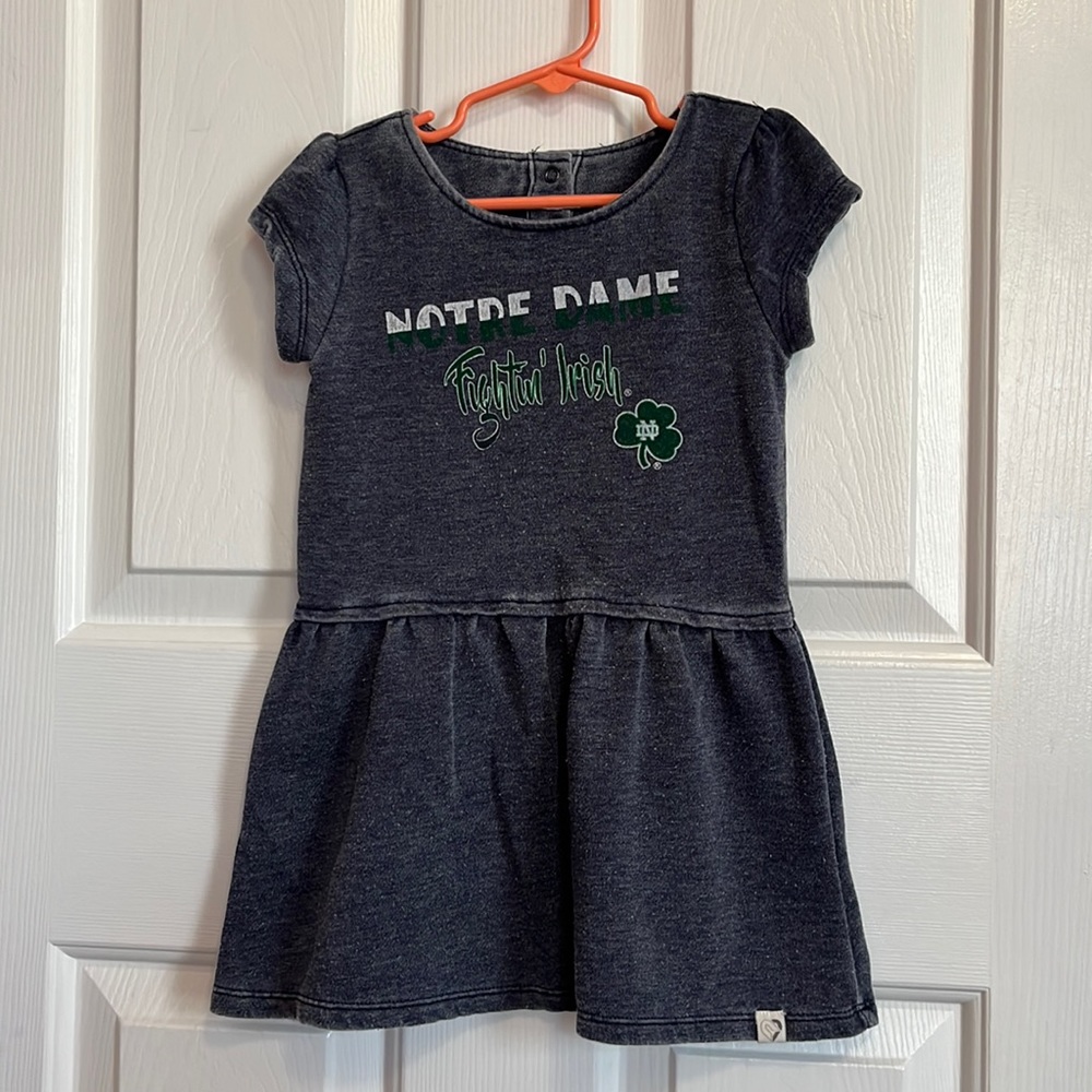 Notre Dame Fighting Irish Toddler Dress